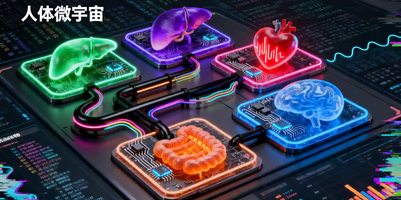 人体微宇宙多器官芯片