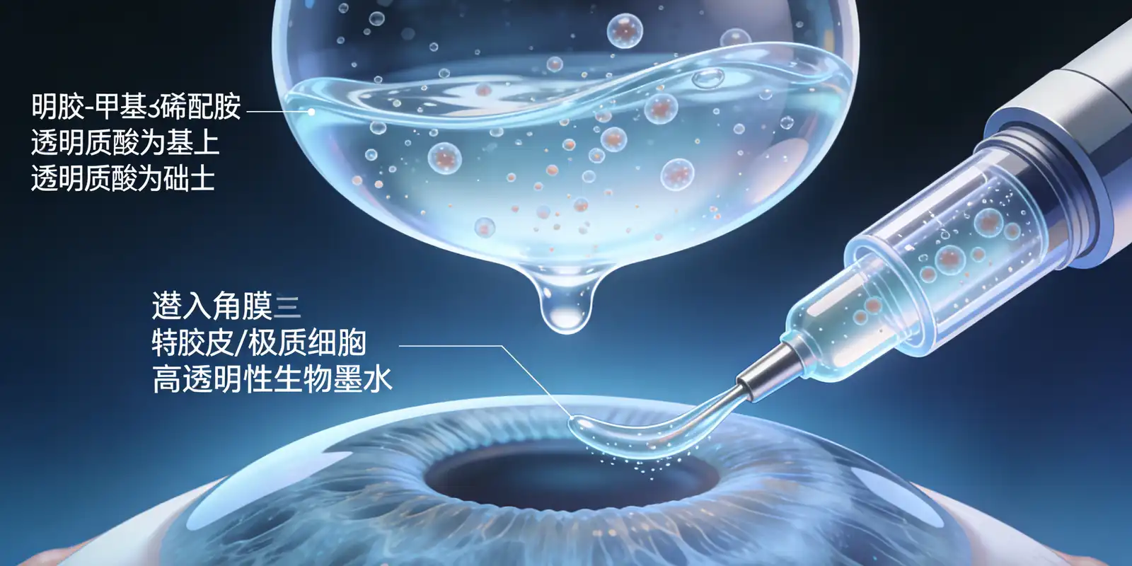 角膜修复生物墨水及打印方案