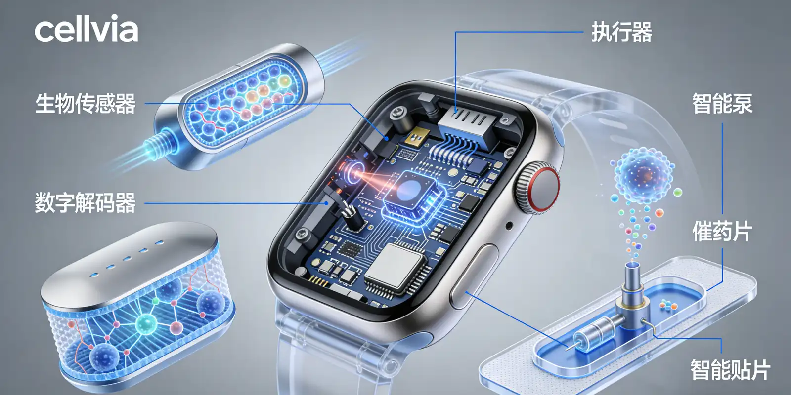 慢性病管理的生物数字融合闭环系统